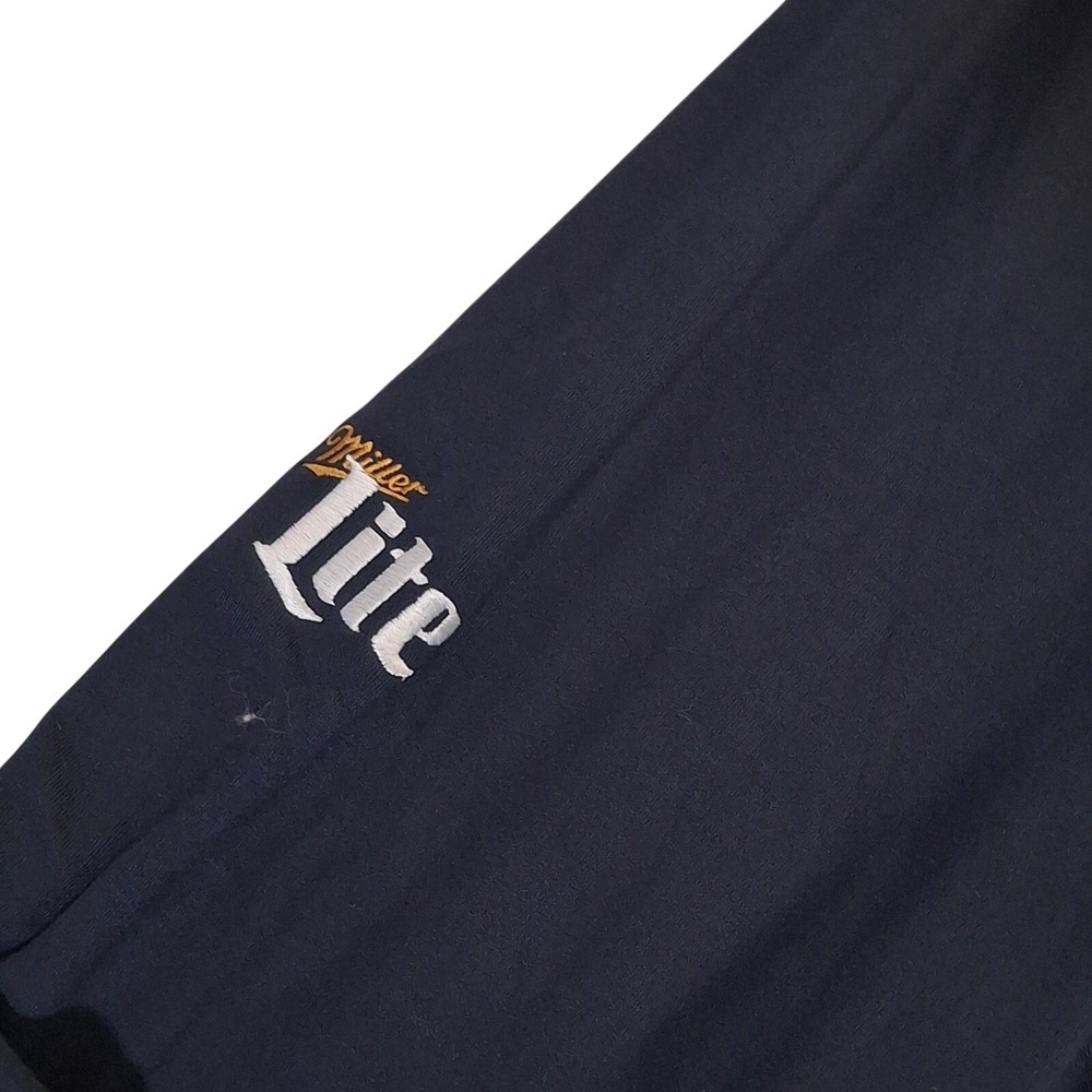 Travis Mathew Newport 1/4 Zip Fleece XL Navy Blue Dallas Cowboys Miller Lite - Picture 3 of 10
